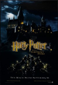Постер к Американской версии Гарри Поттера, первого фильма